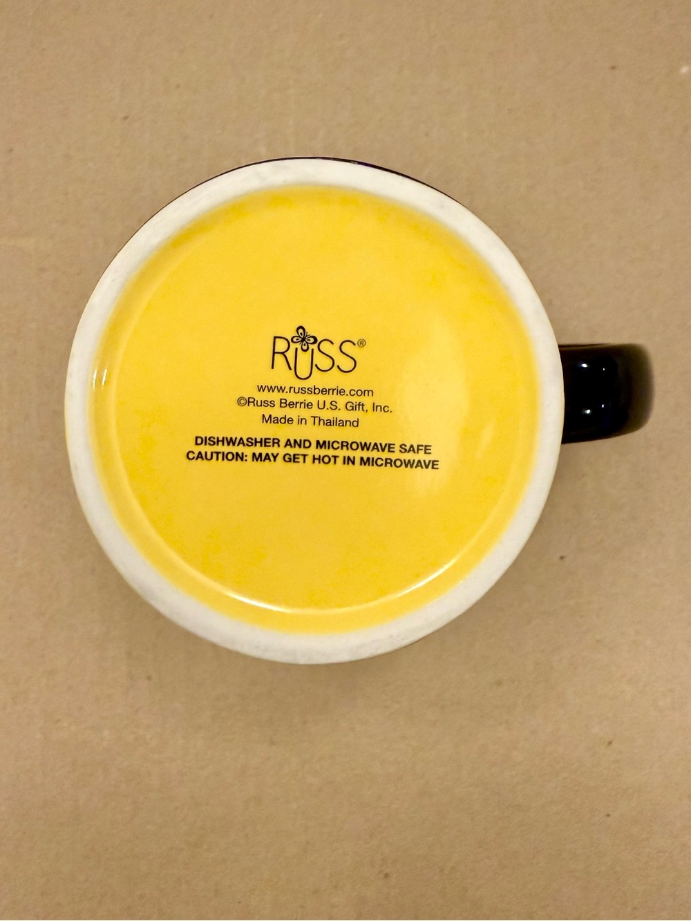 Michigan Wolverines Ceramic Coffee Mug Navy Yellow - Picture 6 of 8